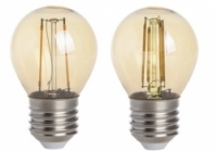 led filament kogel goud E27