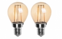 led filament kogel goud E14