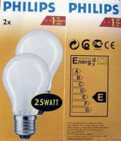 normaallamp E27 mat verkleind model