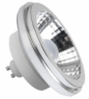Vervangt GU10 AR111 75 watt halogeen.