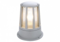 Cone floor 24 cm. zilvergrijs
