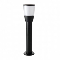 Sort E27 fitting opaal 80 cm.
