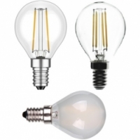 led filament kogel helder / mat E14