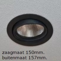 kantelbaar zwart