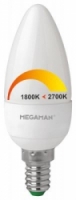Vervangt 25 watt gloeilamp 2700-1800K. dim to warm